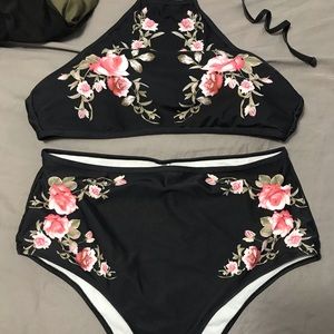 High-wasted Swimming suit